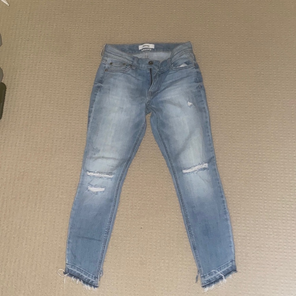 Pistola Distressed Denim